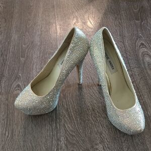 Steve Madden Deeva Champagne Women's Heels